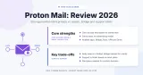 Proton Mail Review (2026): Privacy & Real Trade-offs